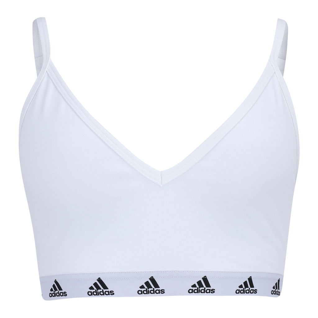Imagem 1 do produto Top Fitness adidas sem Bojo Baixa Sustentação Everyday Suporte Leve - Adulto