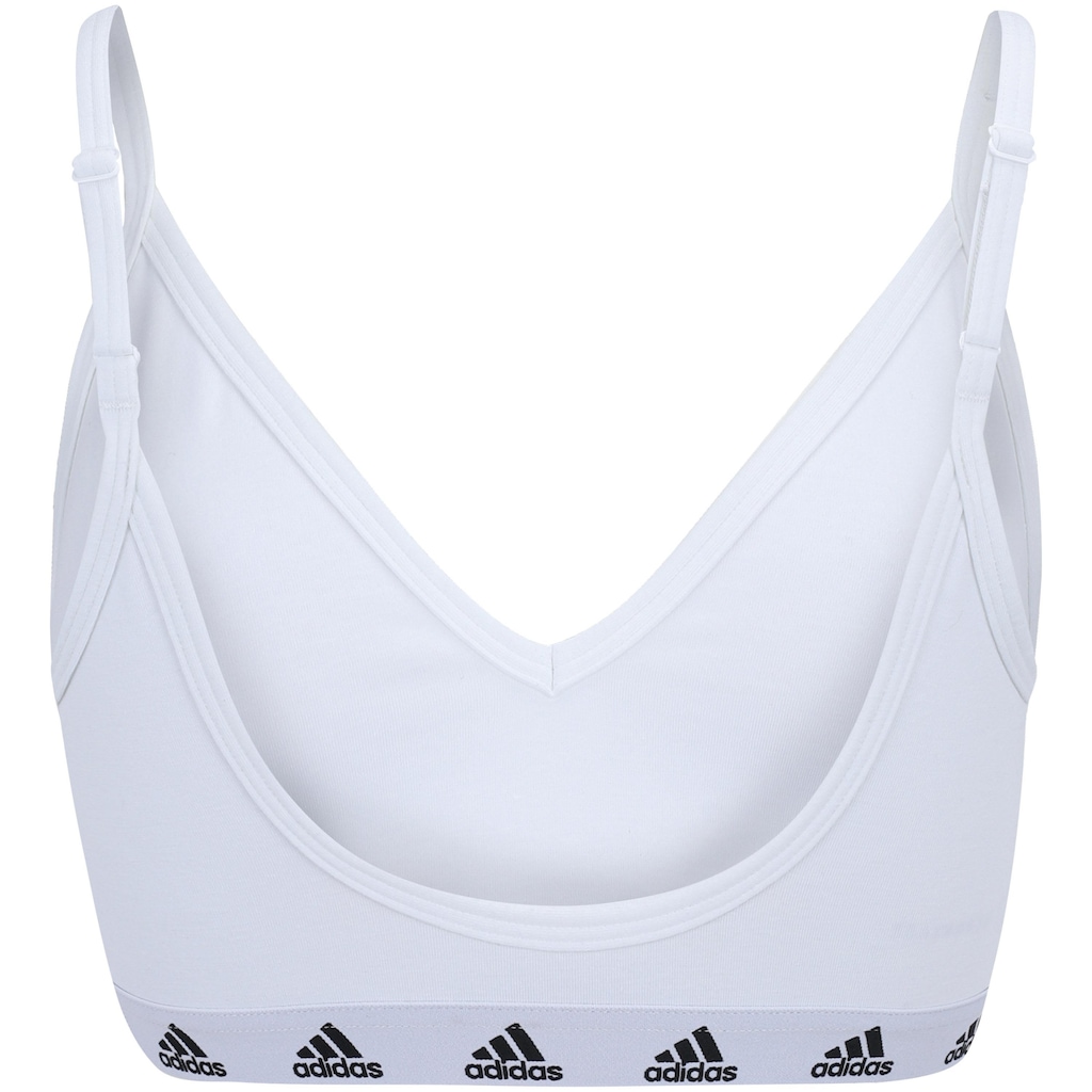 Imagem 2 do produto Top Fitness adidas sem Bojo Baixa Sustentação Everyday Suporte Leve - Adulto