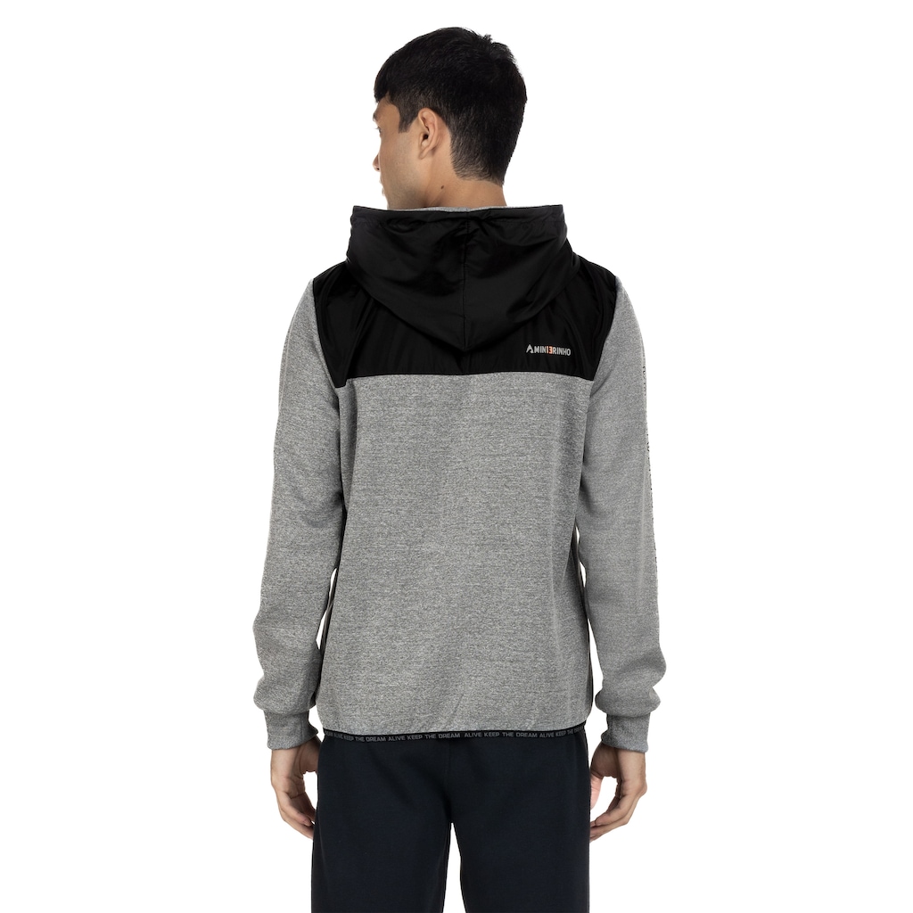 Imagem 2 do produto Jaqueta de Moletom HD com Capuz Cang Aberto 9162A - Masculina
