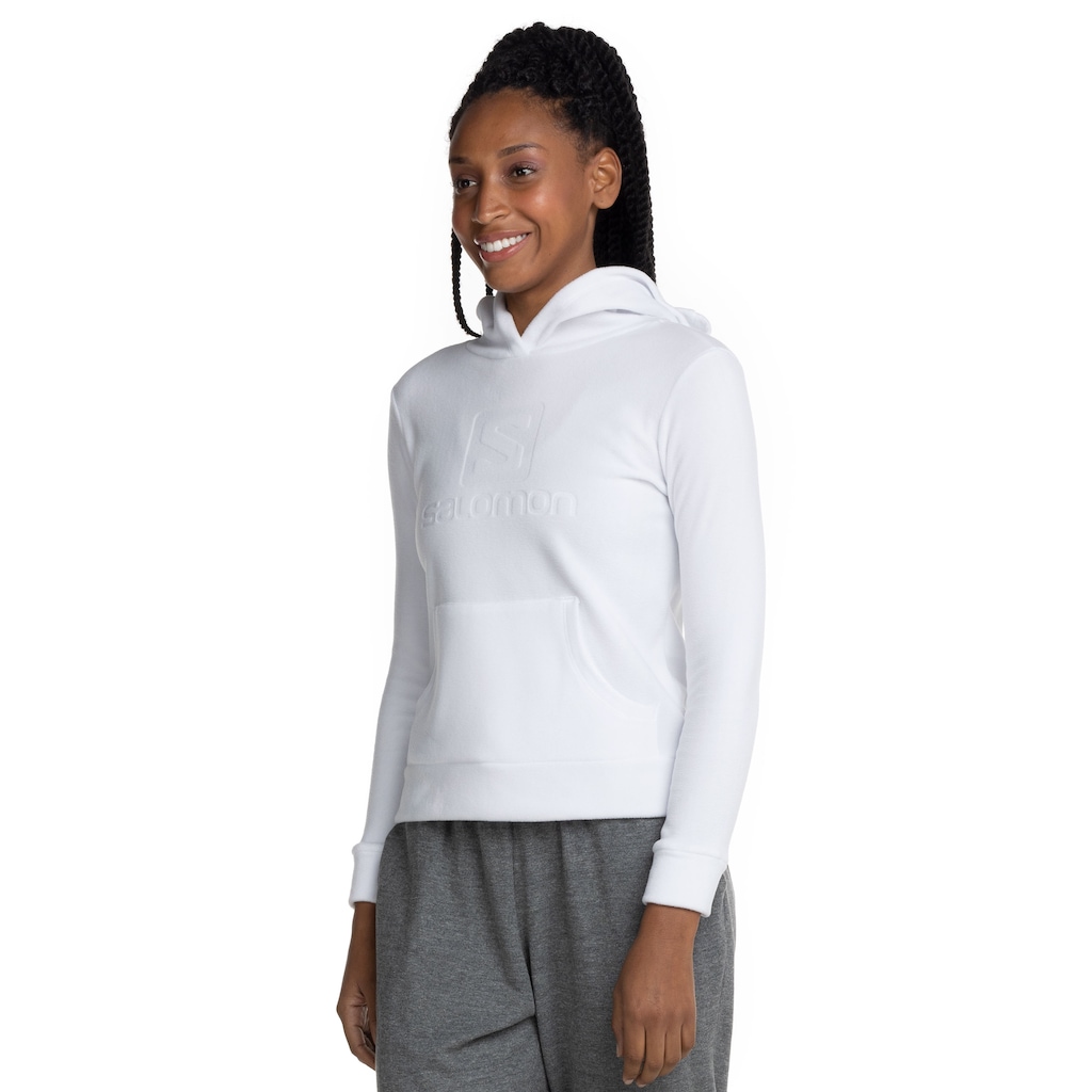 Blusão Salomon Feminino com Capuz Polar Hoodie - Foto 2