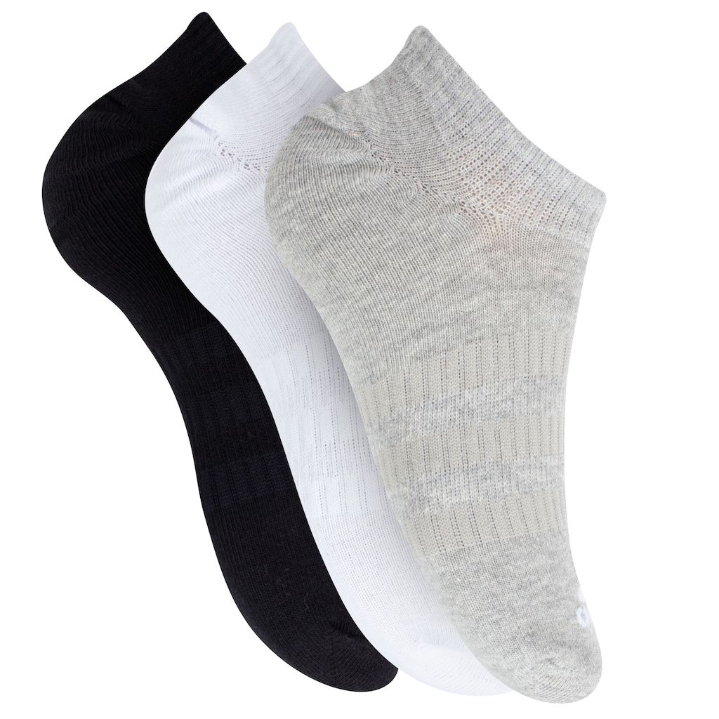 Kit de Meias adidas Cano Baixo com 3 Pares - Adulto