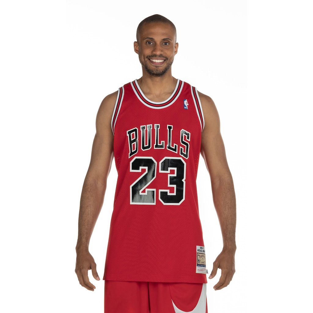 Camiseta Regata Chicago Bulls NBA Mitchell & Ness Authentic Jersey