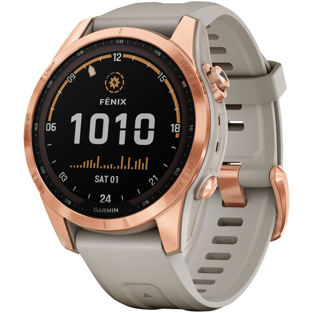 Relógio Monitor Cardíaco Garmin Fenix 7S Solar GPS - Adulto | Centauro