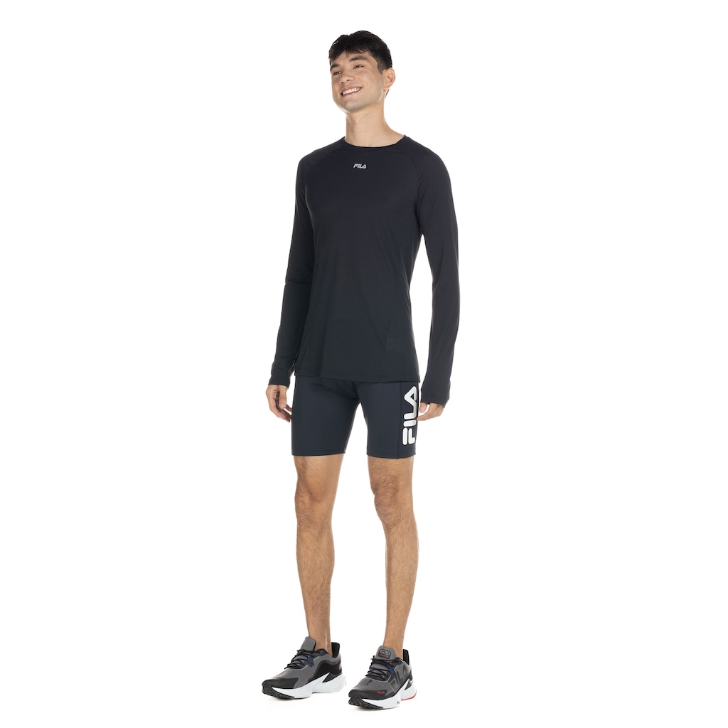 Imagem 3 do produto Camiseta Fila Manga Longa Biotech - Masculina