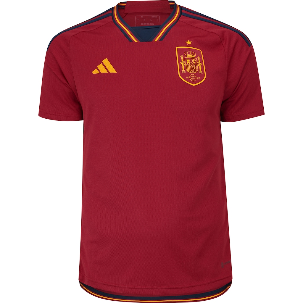 Camisa Seleção da Espanha I 22/23 adidas - Masculina - Foto 1