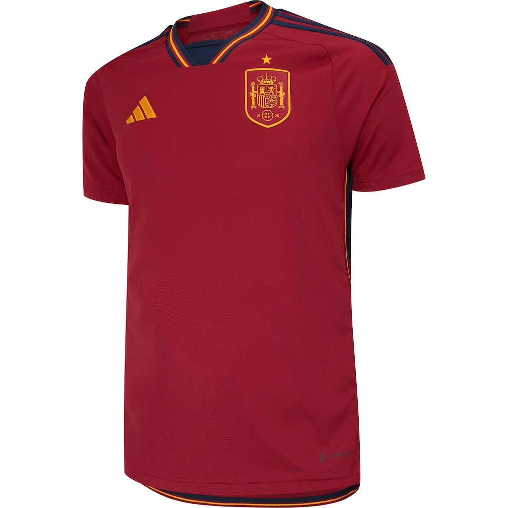 Camisa Seleção da Espanha I 22/23 adidas - Masculina - Foto 3