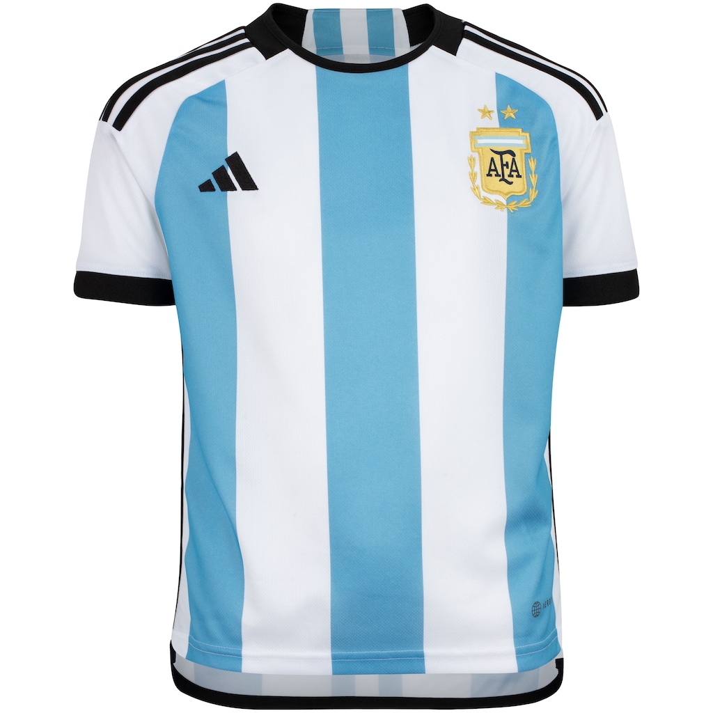 Camisa Argentina I 22/23 adidas - Infantil - Foto 1
