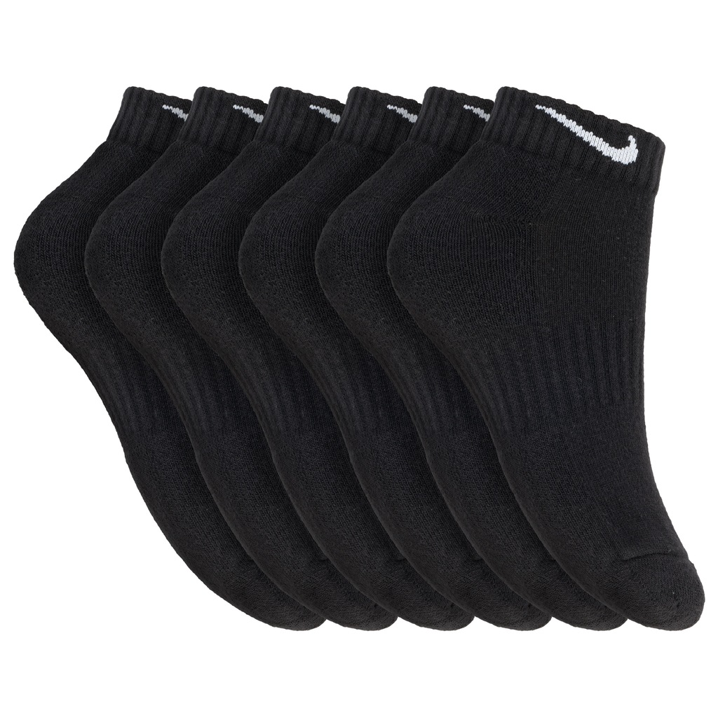 Kit de Meias Nike Everyday Cush Low Bd com 6 Pares 34 a 38 - Adulto - Foto 1