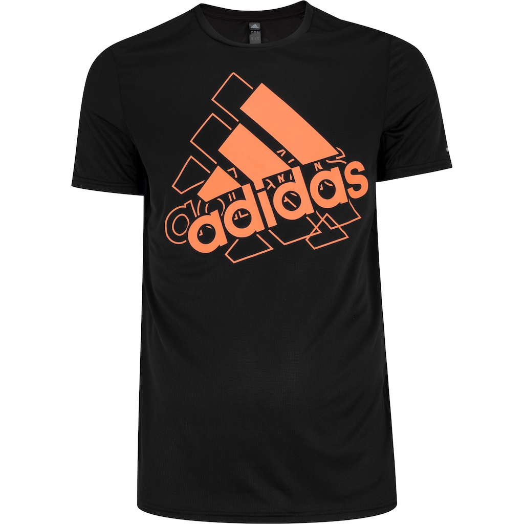 Camiseta adidas Manga Curta Running Brand Love - Masculina