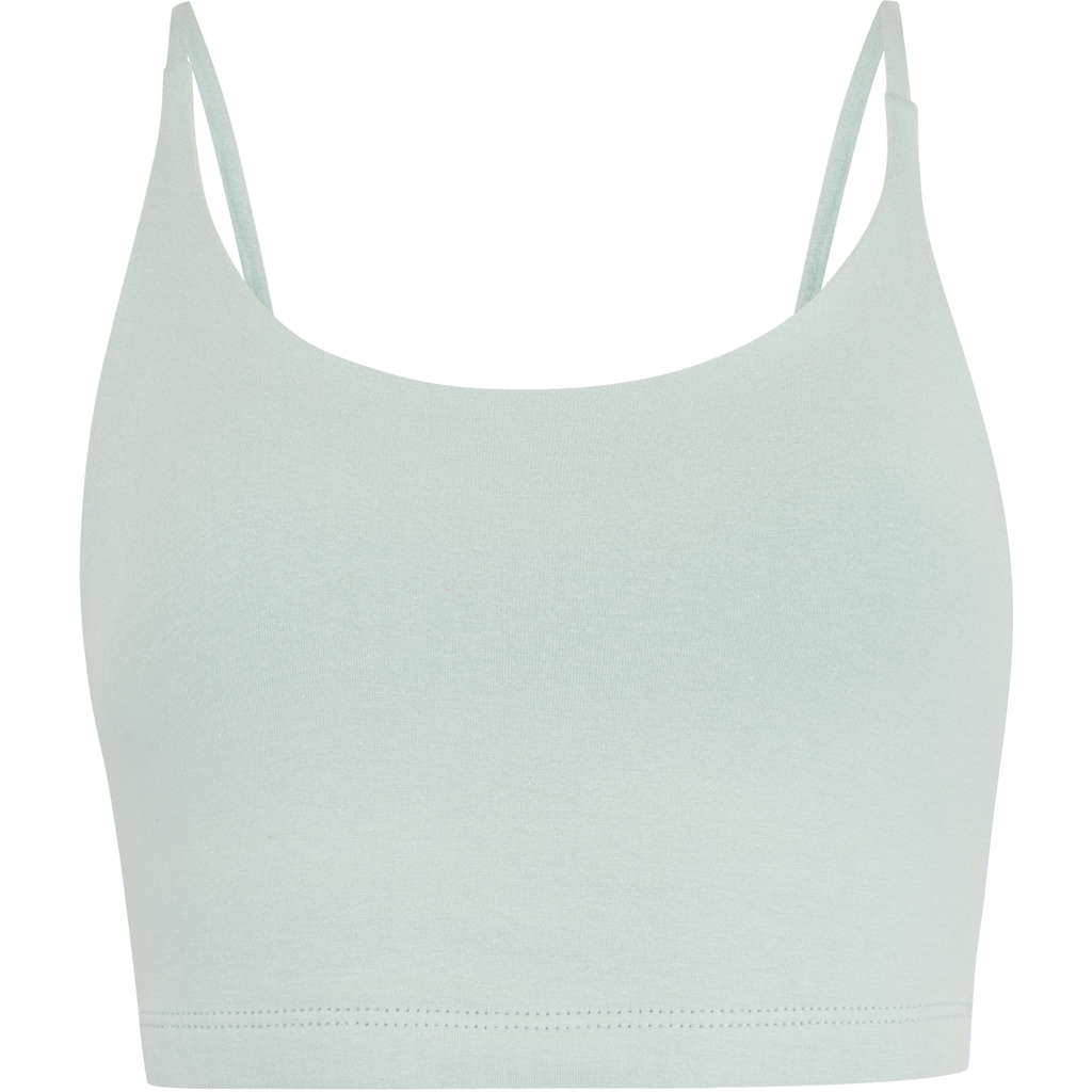 Top Fitness sem Bojo Oxer Baixa Sustentação Alças Cotton - Adulto