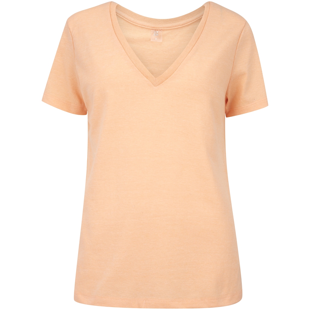 Camiseta Cava Tradicional Oxer Manga Curta Decote V Sportive - Feminina