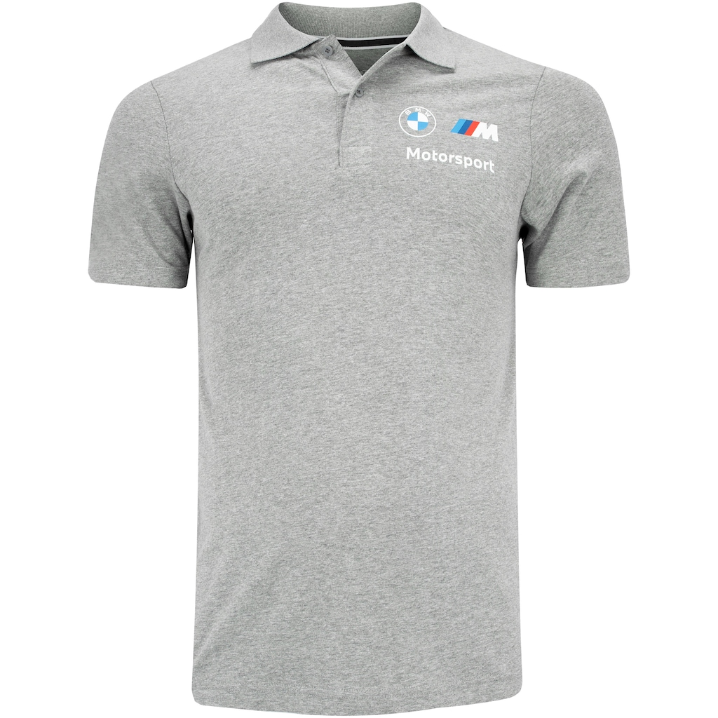 Camisa Polo Puma BMW Mms Ess - Masculina - Foto 1