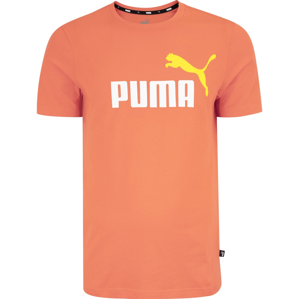 Camiseta Puma Manga Curta Essential 2 Col Logo Tee - Masculina - Foto 1