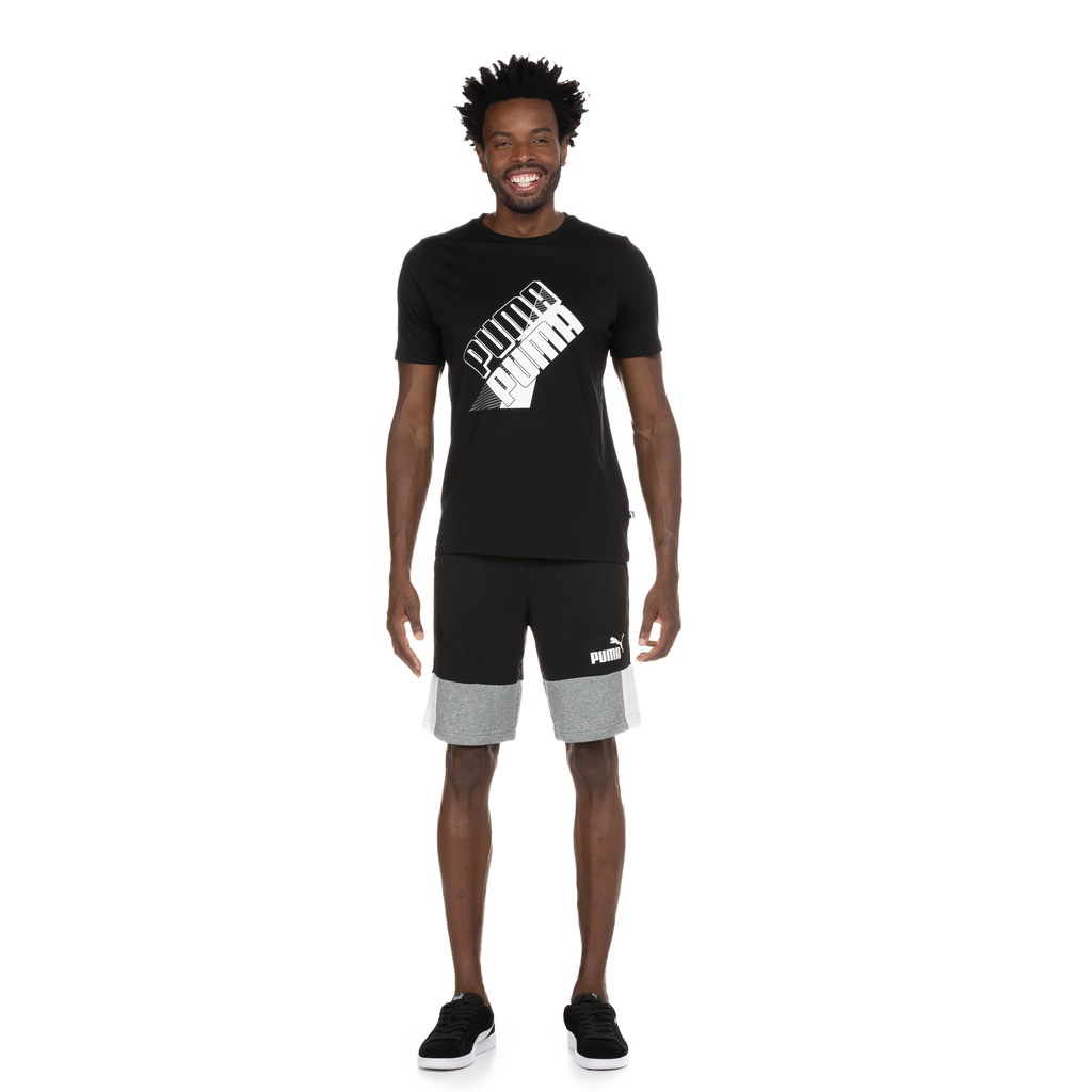 Imagem 2 do produto Camiseta Puma Manga Curta Power Logo Tee - Masculina