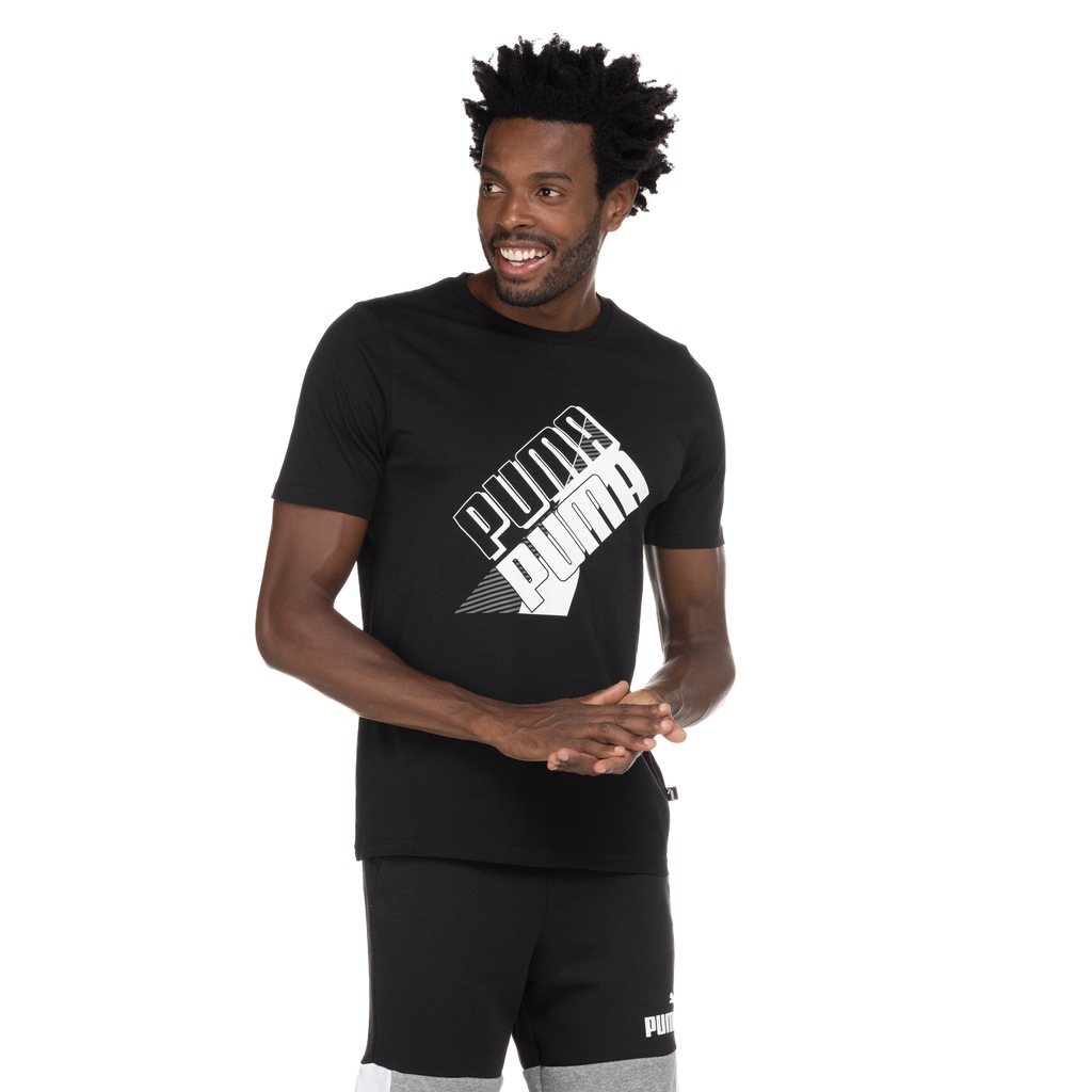 Imagem 4 do produto Camiseta Puma Manga Curta Power Logo Tee - Masculina