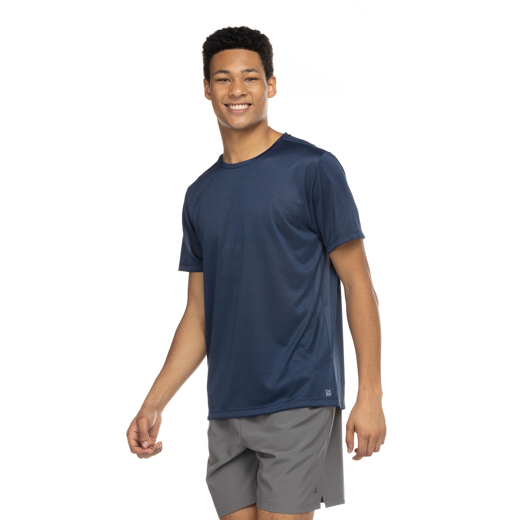 Imagem 1 do produto Camiseta Cava Tradicional Oxer Manga Curta Basic Mescla - Masculina