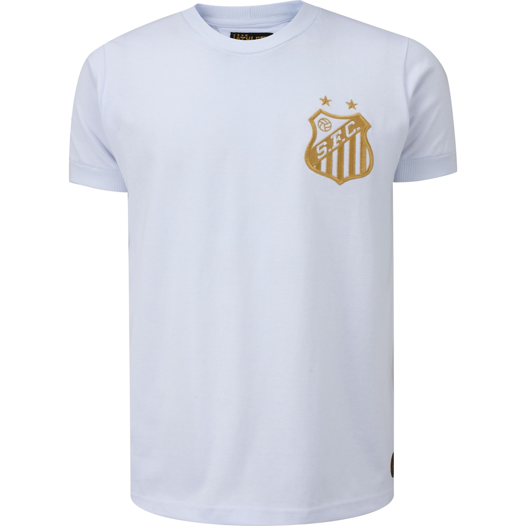 Camisa do Santos Athleta Rei Pelé Retro - Masculina - Foto 1