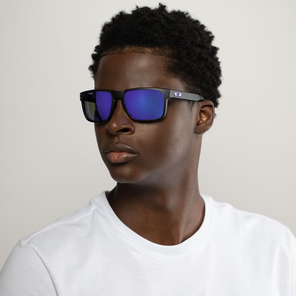 Imagem 2 do produto Óculos de Sol Oakley Holbrook XL Matte Black Warm Grey Prizm - Unissex
