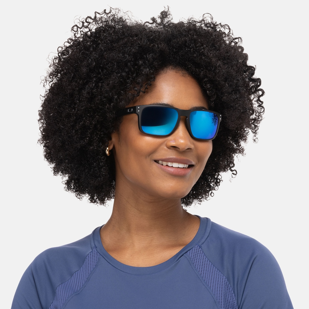 Imagem 4 do produto Óculos de Sol Oakley Holbrook Polished Prizm Sapphire - Unissex