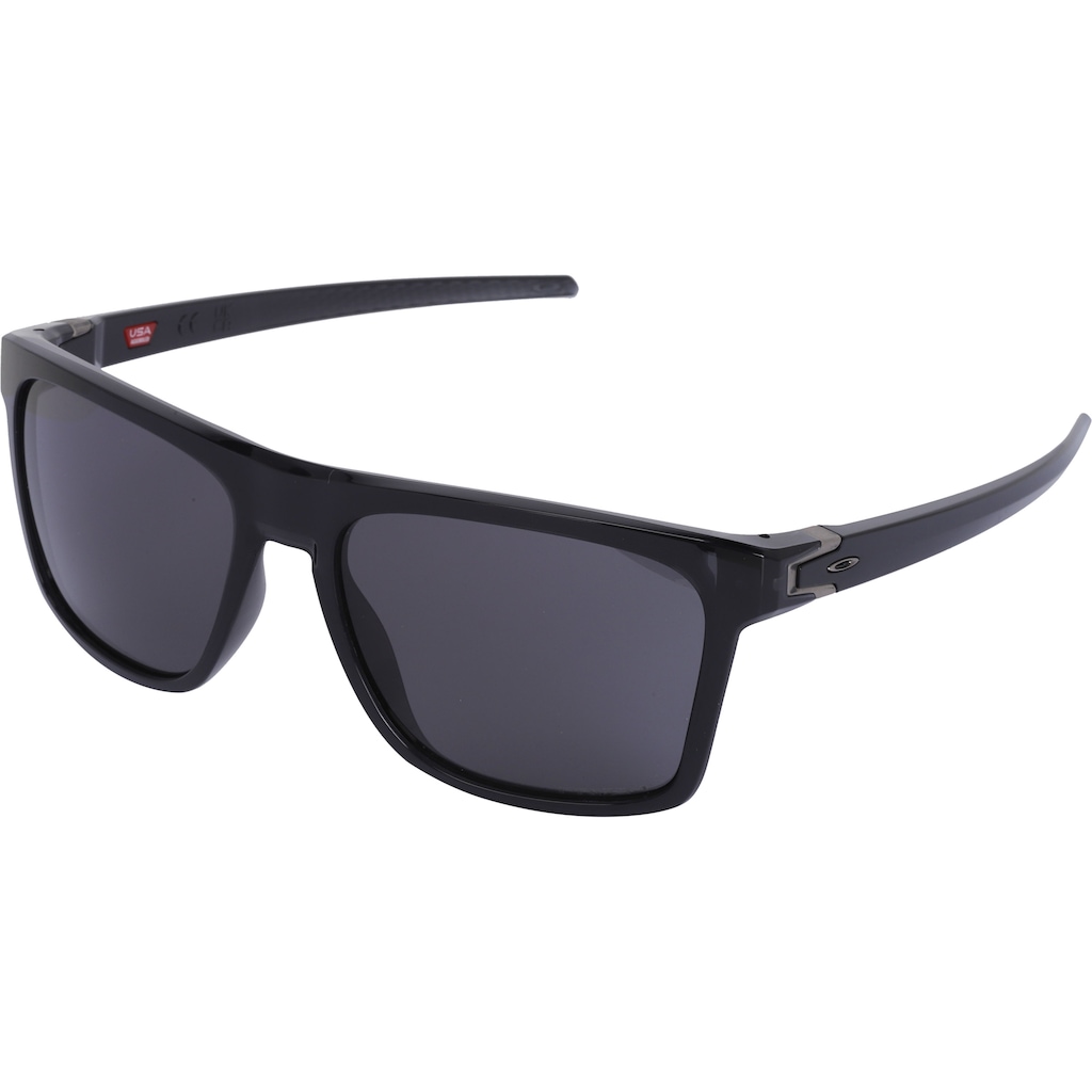 Óculos de Sol Oakley Leffingwell Black Ink Prizm Grey - Unissex