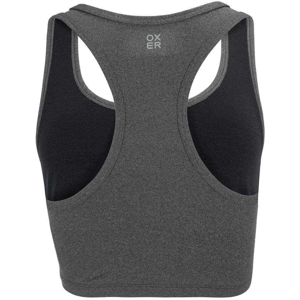 Imagem 2 do produto Top Fitness Oxer Sem bojo Baixa Sustentação Básico Campeão Slim - Adulto