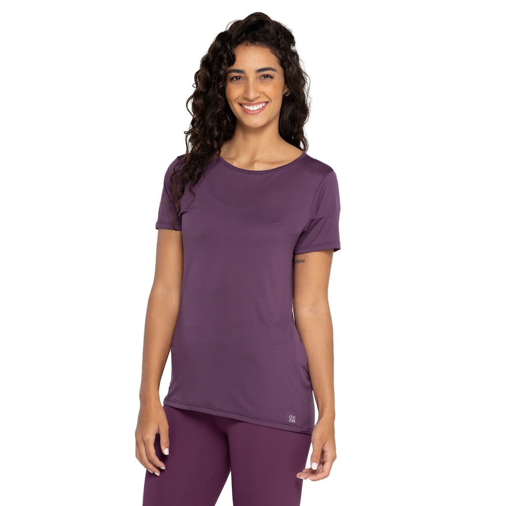 Camiseta Cava Tradicional Básica Manga Curta Oxer Jogging III - Feminina - Foto 2
