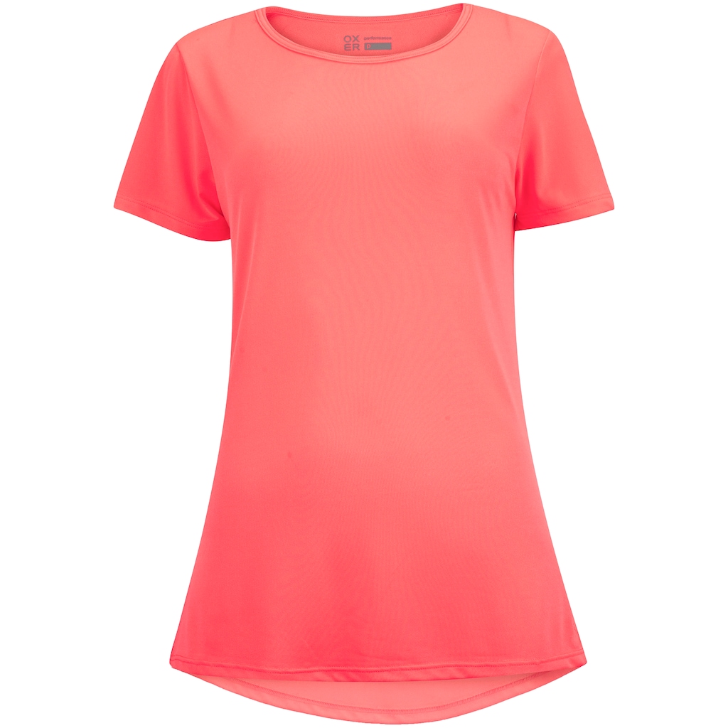 Camiseta Cava Tradicional Básica Manga Curta Oxer Jogging III - Feminina