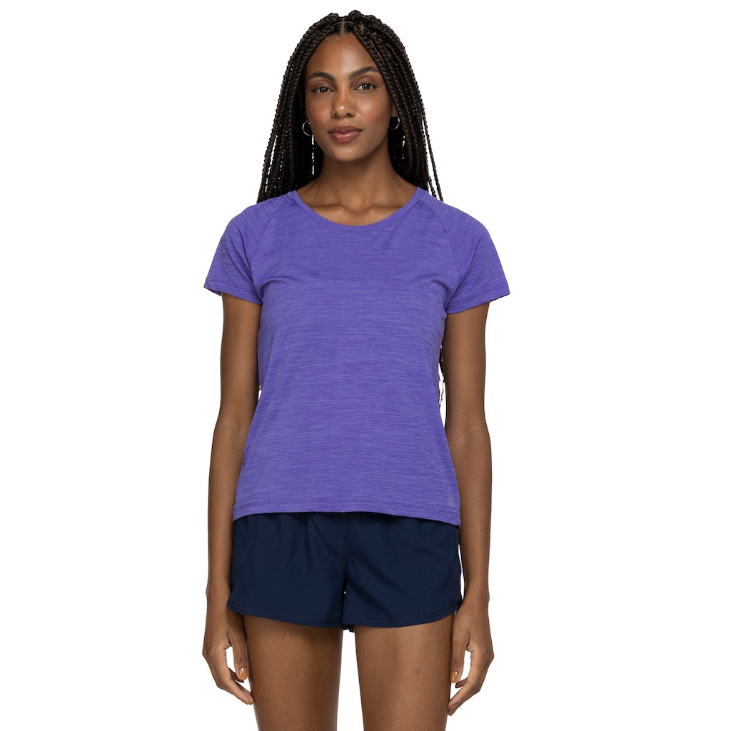 Camiseta Secagem Rápida e Cava Raglan Oxer Manga Curta Bruni - Feminina - Foto 2