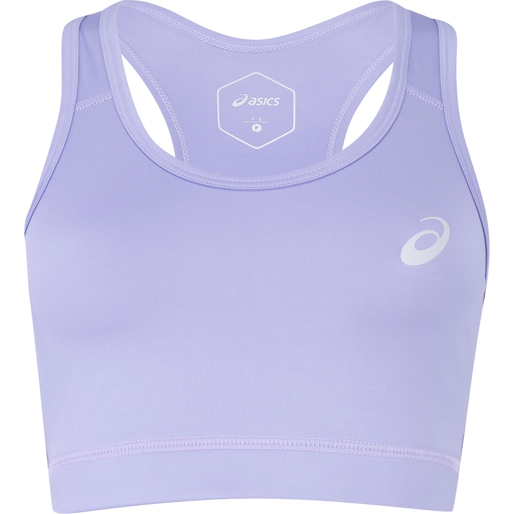 Imagem 1 do produto Top Fitness ASICS sem Bojo Média Sustentação Basic Logo - Adulto