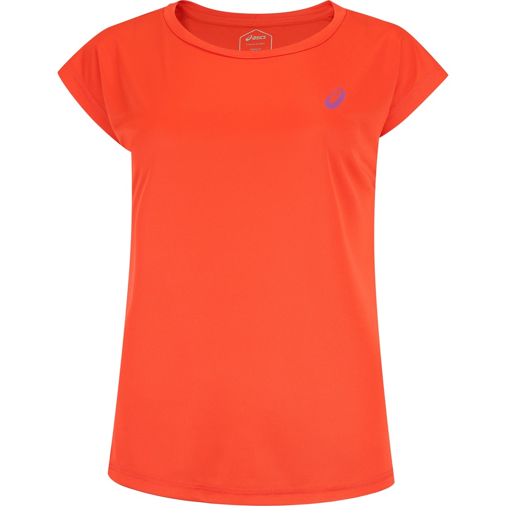 Camiseta ASICS Manga Curta Basica Decote Canoa - Feminina - Foto 1