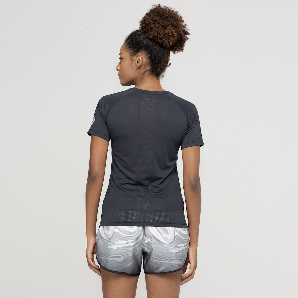 Imagem 2 do produto Camiseta Feminina ASICS Manga Curta Recorte Respirável