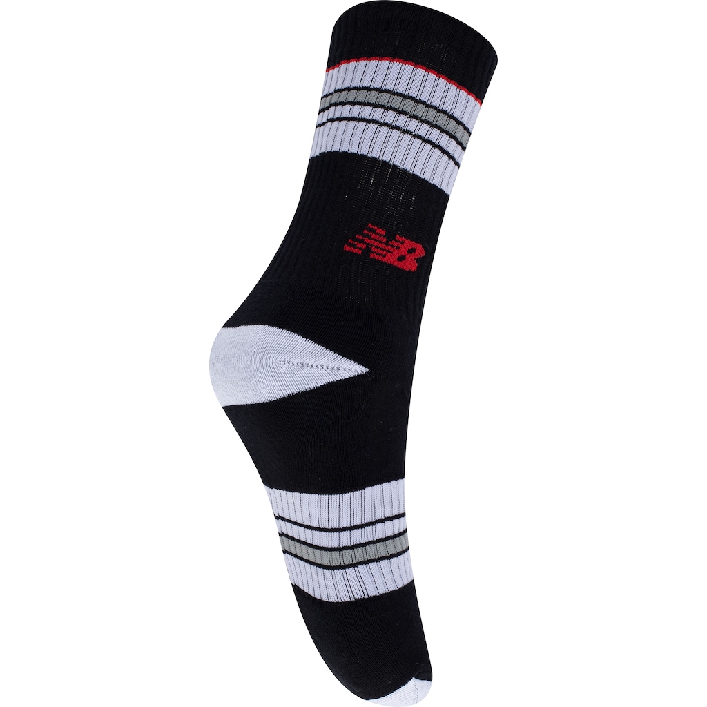 Imagem 2 do produto Meia New Balance Cano Alto Listrada - Adulto