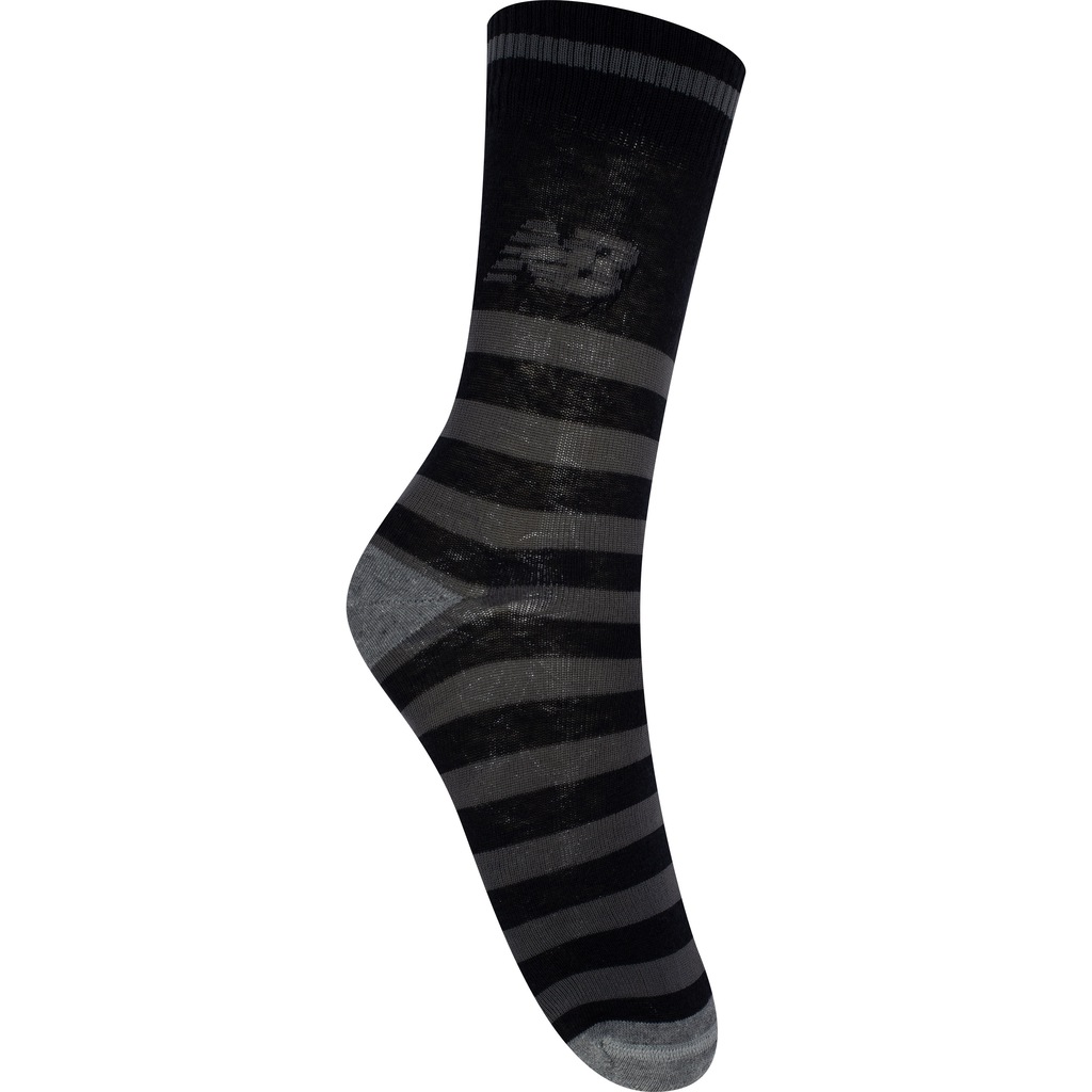 Meia New Balance Cano Alto Casual Listrada - Adulto - Foto 1