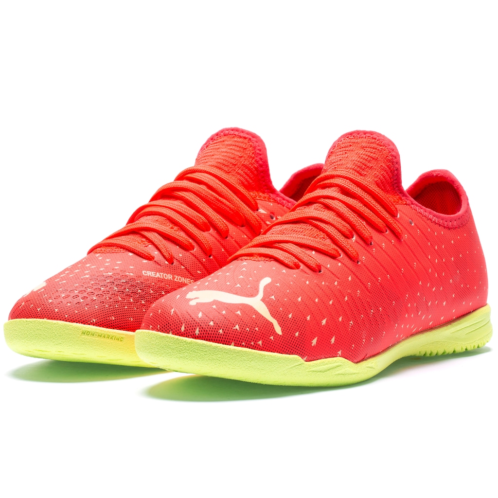 Chuteira Futsal Infantil Puma Future Z 4.4 IT PS BDP - Foto 2