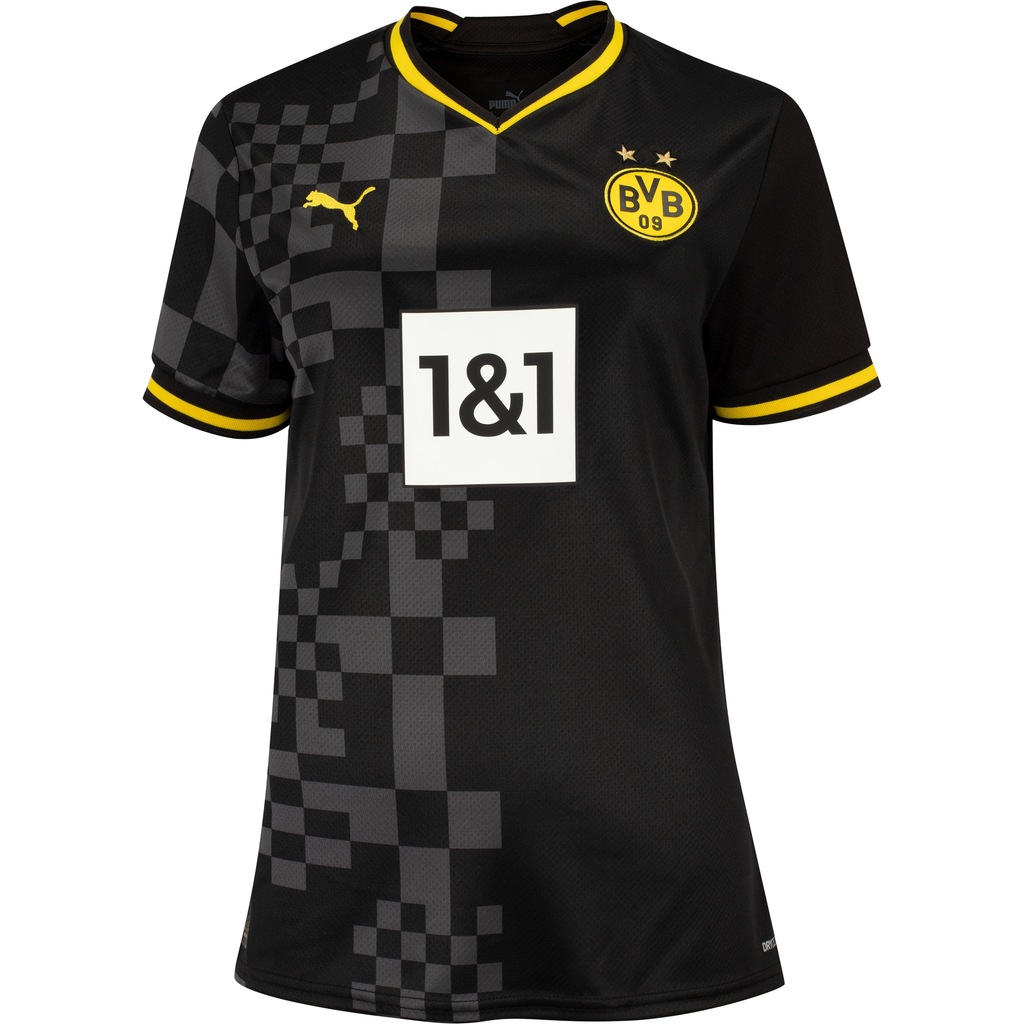 Camisa Borussia Dortmund II 22/23 Torcedor Puma - Feminina - Foto 1