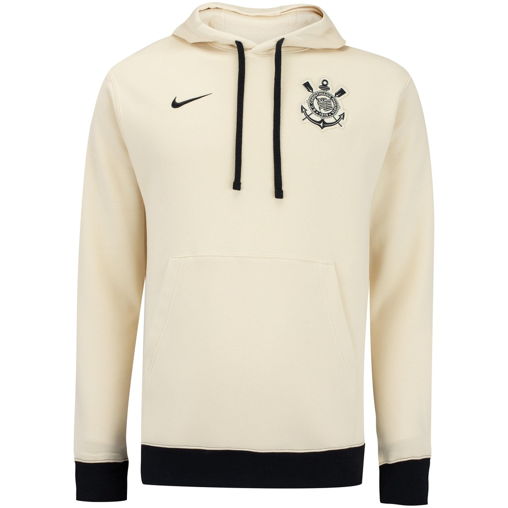 Blusão do Corinthians 22 com Capuz Club Nike - Masculino - Foto 1