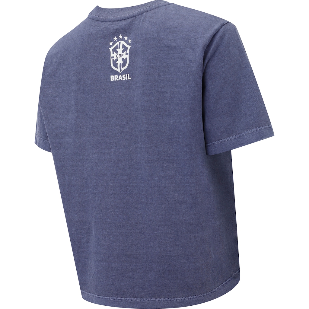 Imagem 4 do produto Camiseta do Brasil CBF Cropped Manga Curta Casual - Feminina