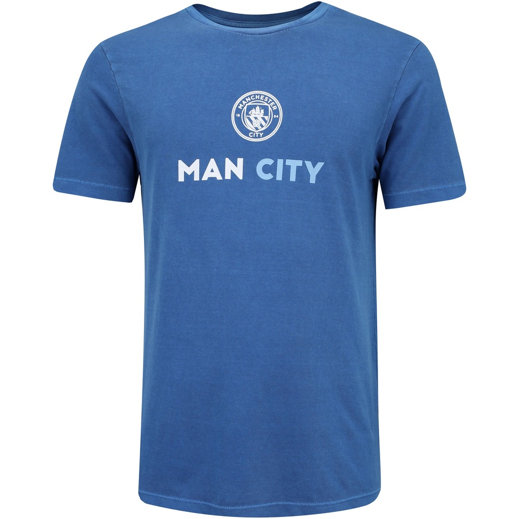 Camiseta Manchester City Masculina Casual - Foto 1