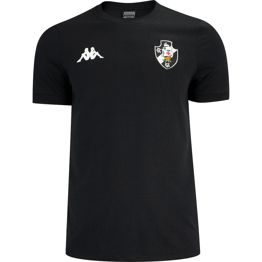 Camiseta do Vasco 22 Viagem Atleta Kappa - Masculina - Foto 1