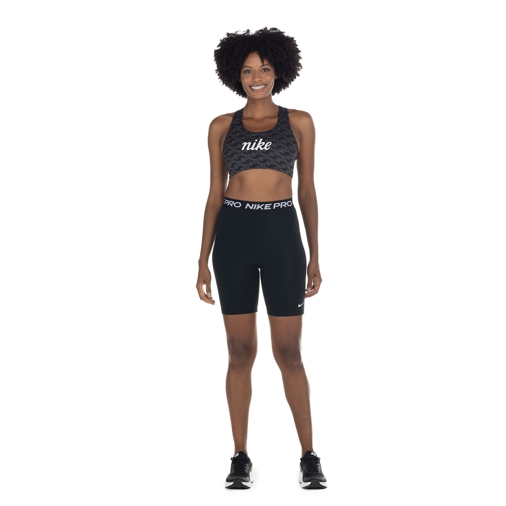 Imagem 3 do produto Top Fitness Nike sem Bojo Dri-Fit Swosh IC AOP GX BRA - Adulto