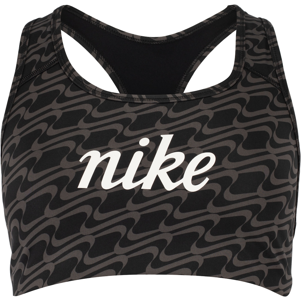 Imagem 4 do produto Top Fitness Nike sem Bojo Dri-Fit Swosh IC AOP GX BRA - Adulto