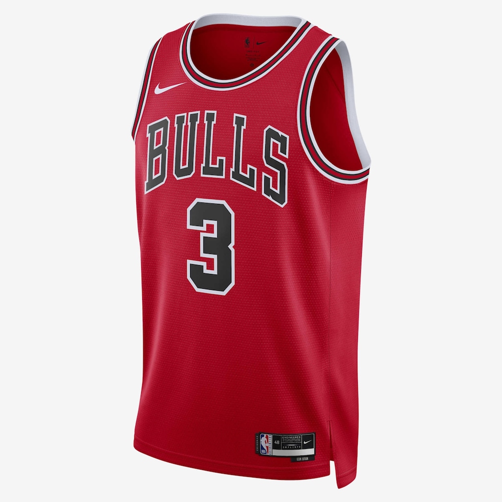 Camiseta Regata Chicago Bulls Nike Masculina Dri-Fit Swgmn