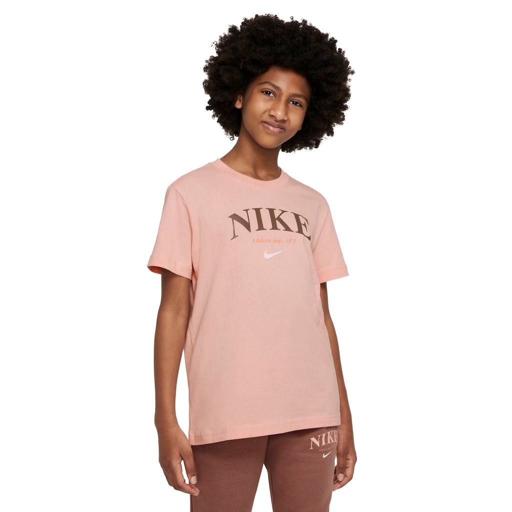 Camiseta Nike Manga Curta Sportswear Trend Bf Tee - Infantil