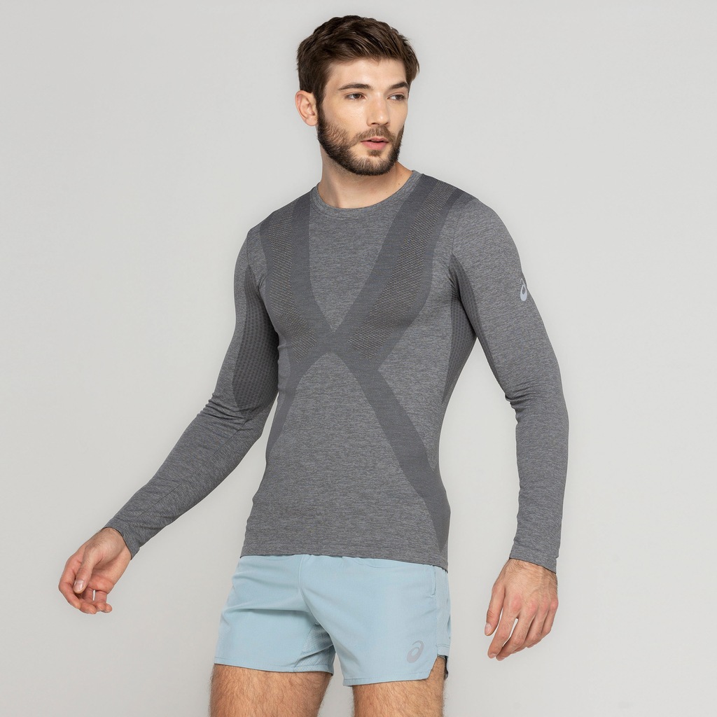 Camiseta Masculina ASICS Manga Longa Seamless - Foto 5