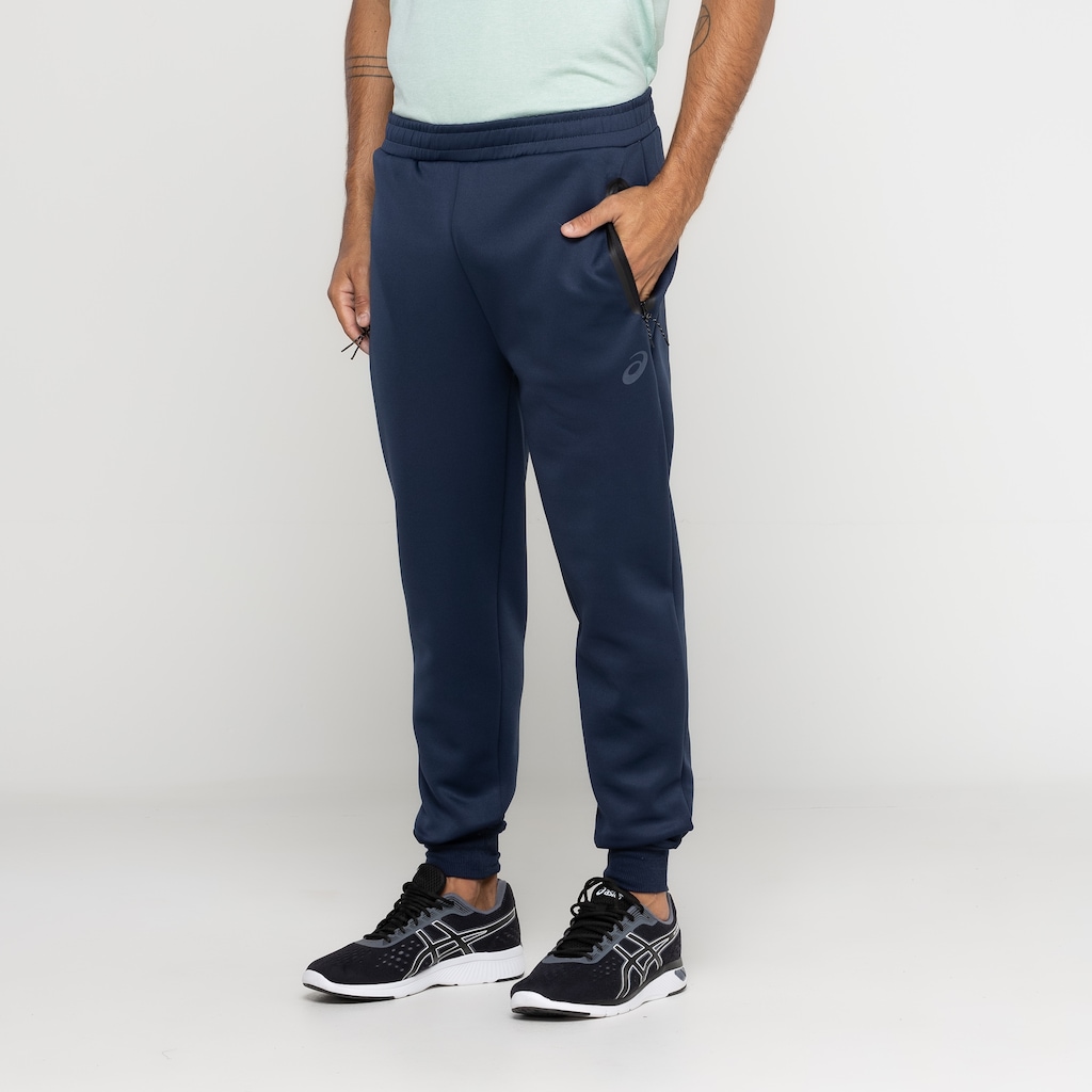 Imagem 4 do produto Conjunto de Agasalho Masculino ASICS Interlock Bolso Fusionado
