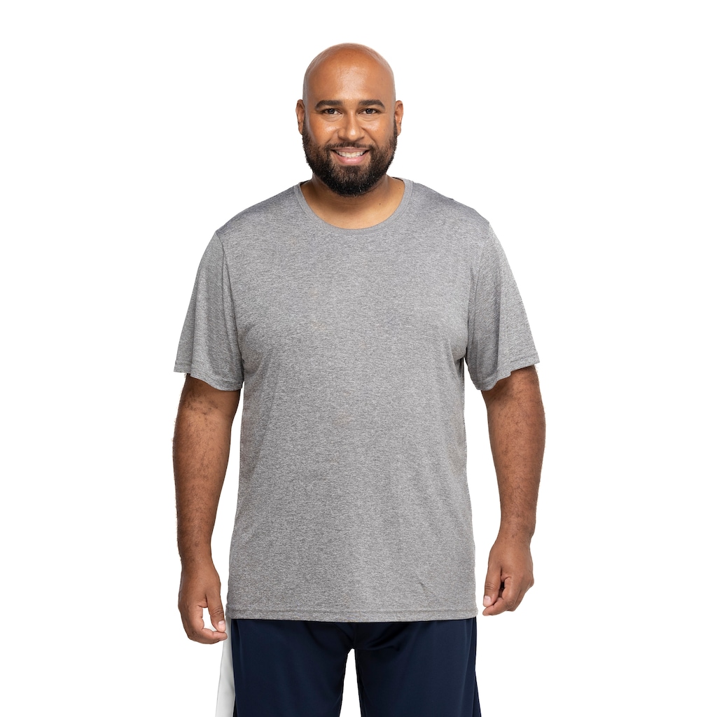Camiseta Masculina Oxer Manga Curta Mescla Bs - Foto 2