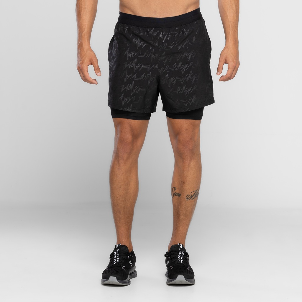 Bermuda Masculina Oxer 2 em 1 Frequência - Foto 3