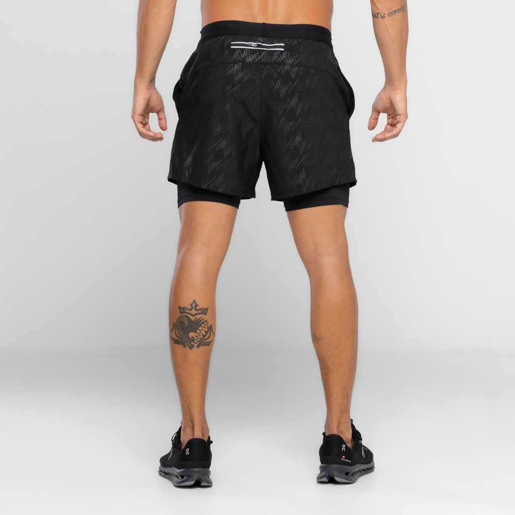 Bermuda Masculina Oxer 2 em 1 Frequência - Foto 4