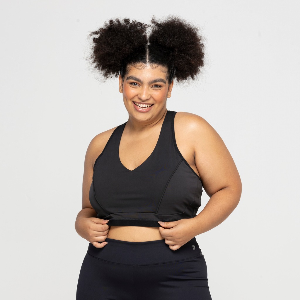 Imagem 2 do produto Top Fitness com Bojo Removível Oxer Alta Sustentação Run - Adulto