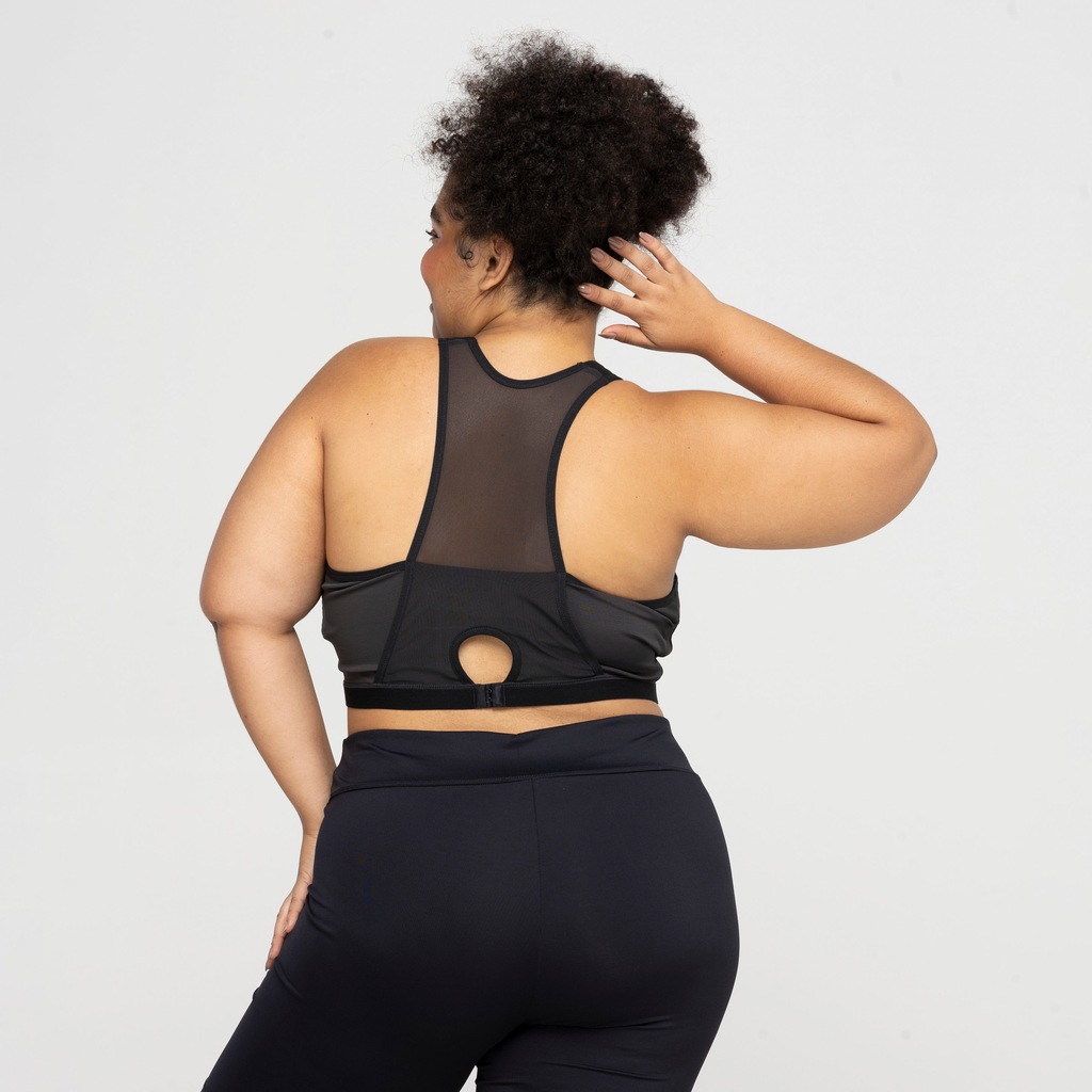 Imagem 4 do produto Top Fitness com Bojo Removível Oxer Alta Sustentação Run - Adulto